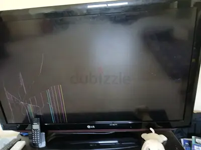 42 LG TV with Damaged Display available for parts