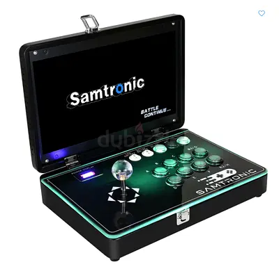 Samtronic 14” Portable Retro Arcade Game Console - Perfect for Gaming on the Go!