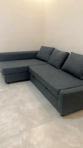 Modern Grey L-Shaped Sofa for Sale