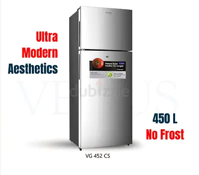 VENUS Refrigerator VG452 CS 450liter (Brand New with Free Delivery in DXB)