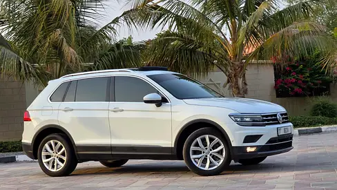 Like New Top Volkswagen Tiguan SportStyle SEL 4Motion GCC Specs Full Vw Service History Single Owner