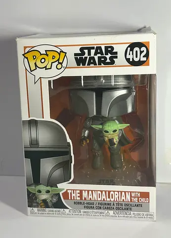 Funko Pop Bundle – The Mandalorian with The Child (#402) + The Tick (#527) – Price Negotiable!