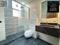 Corner villa in Al Yasmin, two floors and a roof, 6 rooms, at an excellent price. Freehold ownership