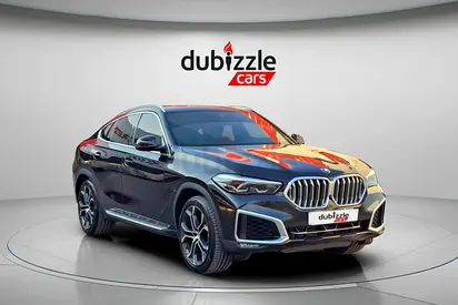 AED 2644/month | 2021 BMW X6 xDrive40i | GCC Specs | Ref#402041