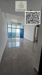 One bedroom and living room with two bathrooms, a balcony with an excellent, open, and elevated view