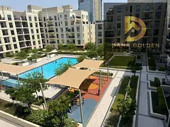 One bedroom and living room in Maryam Island / Hotel-style furnishings / Sharjah. Rent is 8000 AED w