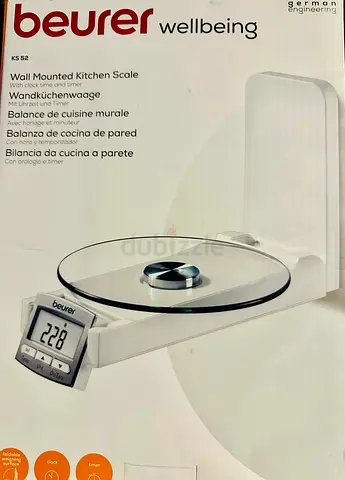 Wall Mounted Kitchen Scale - Perfect for Precise Measurements