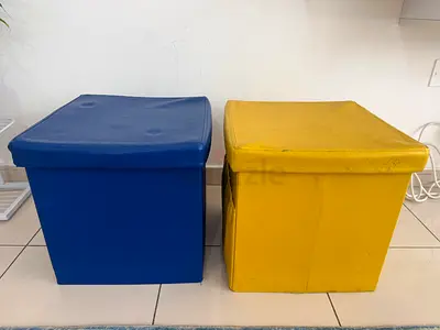 Colorful Storage Ottomans for Sale