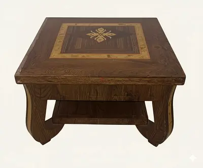 Beautifully Crafted Wooden Coffee Table