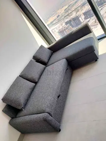 Modern Grey Corner Sofa for Sale