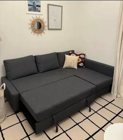 Comfortable Gray Sofa Bed for Sale