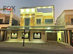 "Villa with all master bedrooms, prime location in Ajman, built-in wardrobes, maid’s room, ea