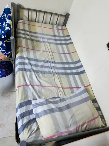Comfortable Bed with Stylish Bedding