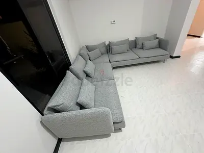 Top Quality Selling in excellent Condition Ikea Sodhremn Corner Sofa light gray