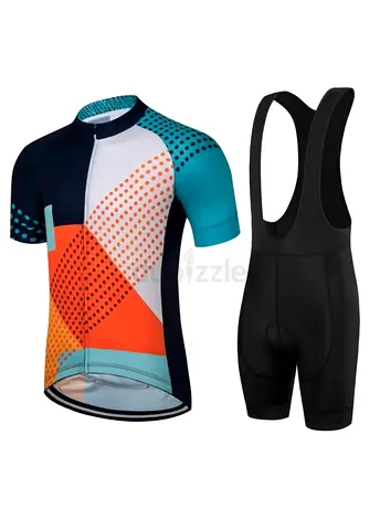 Athletiq Cycling Jersey with Matching Bib Shorts