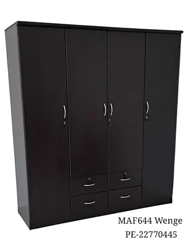 Stylish Wenge Wardrobe with Ample Storage