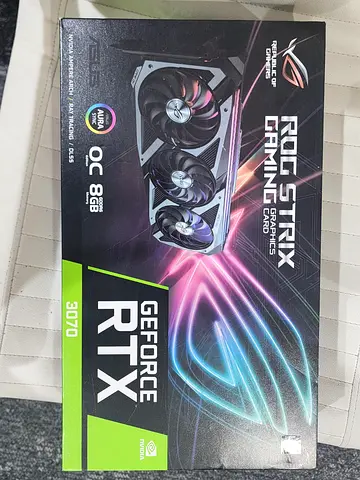 ASUS ROG Strix GeForce RTX 3070 Graphics Card - Powerful Gaming Performance