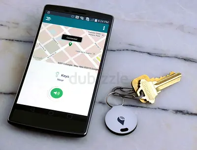 TrackR Bravo Family Pack Black, Silver, Blue, Rosegold, 4er Pack, Bluetooth Tracker