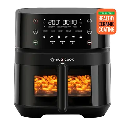Nutricook Air Fryer with Healthy Ceramic Coating