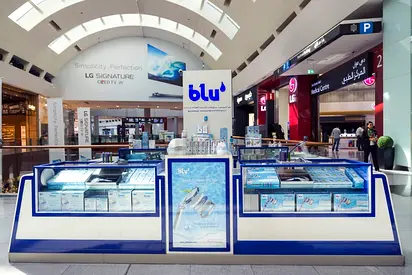 Mall Kiosk Blu