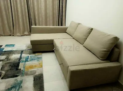 L shape sofa bed with storage