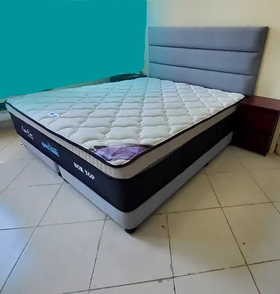 Under warranty KING KOIL ORTHO BOX MATTRESS  ORTHOPEDIC LUMBAR SUPPORT with modern bed