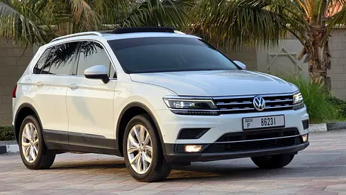 Like New Top Volkswagen Tiguan SportStyle SEL 4Motion GCC Specs Full Vw Service History Single Owner