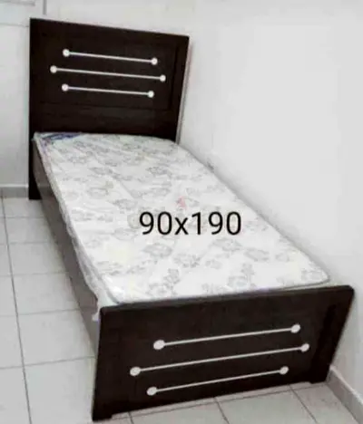 Single Bed Frame with Mattress