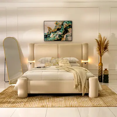 Modern stylish 160*200 Queen Bed