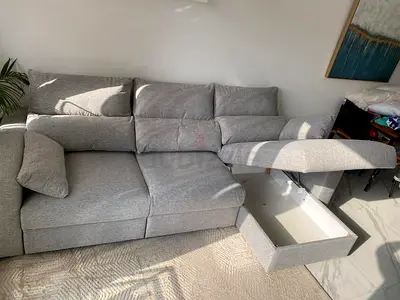 Ikeà Eskelstuna L Sofa Bed with Storage