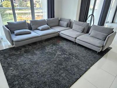 Same like new Ikea Sodhremn Corner Sofa light gray