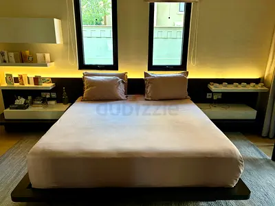 Elegant King Size Bed with Modern Design