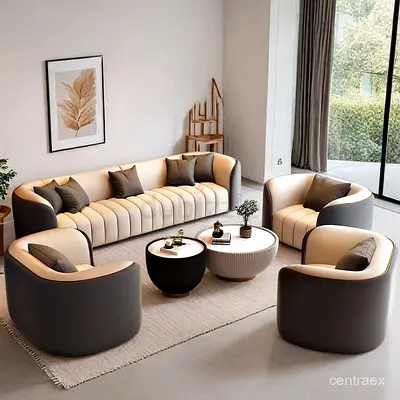 Elegant Modern Sofa Set for Sale