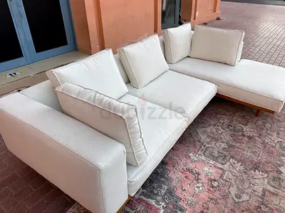 Stylish Modren West Elm New port L Shape Sofa