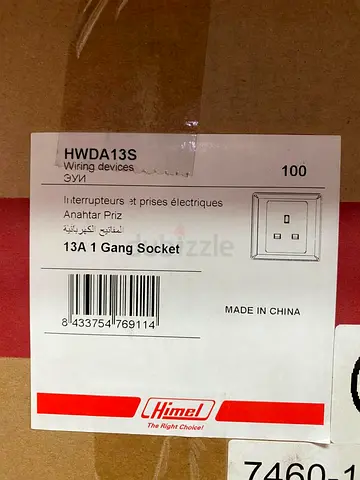 Brand New Himel 1 Gang Socket for Sale