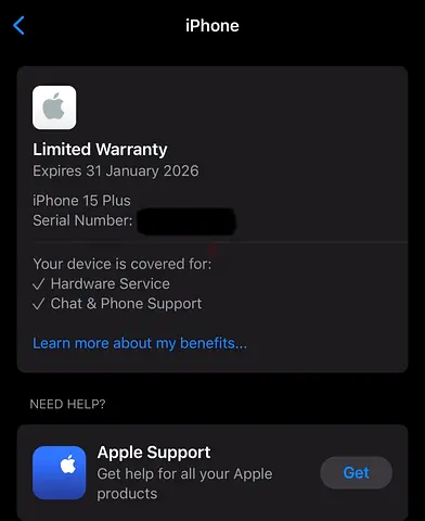 Apple iPhone 15 Plus 128gb with Warranty