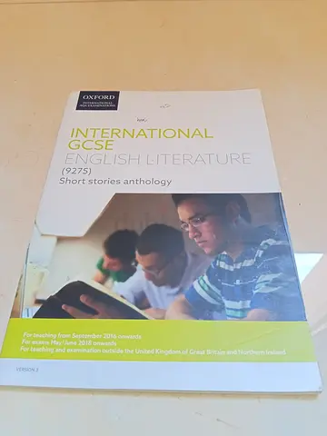 Oxford International GCSE English Literature Short Stories Anthology