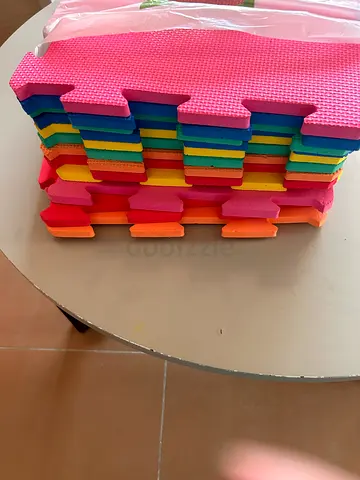 Colorful Interlocking Foam Tiles for Playtime
