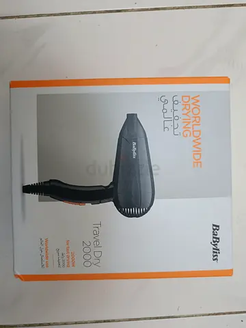 Brand New Babyliss Travel Hair Dryer 2000W