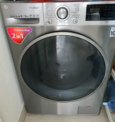 LG washing drying machine