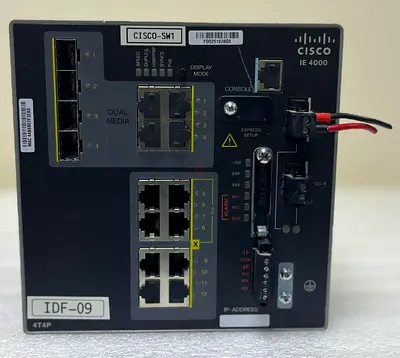 IE-4000-4T4P4G-E, Cisco IE 4000 Switch