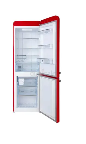 Hoover 300L Bottom Mount Retro Style Refrigerator