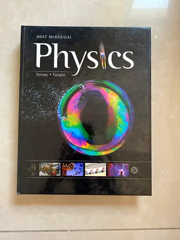 Holt Physics book textbook