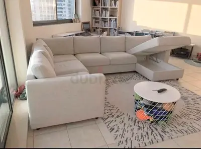 Selling in excellent Ikea Vimle U Shape Sofa Beige