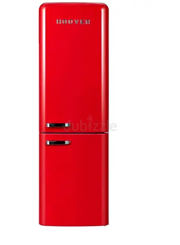 Hoover 300L Bottom Mount Retro Style Refrigerator