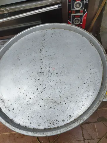 Vintage Round Metal Tray