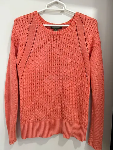 Tommy Bahama Knit Sweater in orange size S