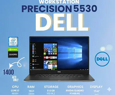 :
 DELL Precision 5530 – Excellent Condition