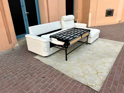 Same like new Ikea Lidhult L Shape Sofa Bed with Storage