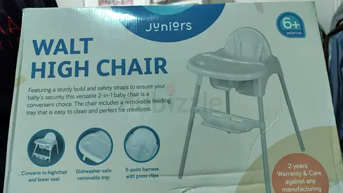 Juniors Walt High Chair for Your Little One